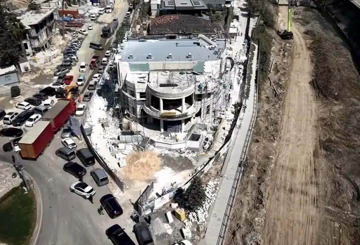 Hatay’ın tarihi meclis binası yeniden inşa ediliyor
