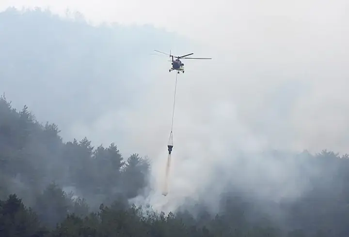 Kastamonu-Karabük sınırındaki yangın kontrol altına alındı