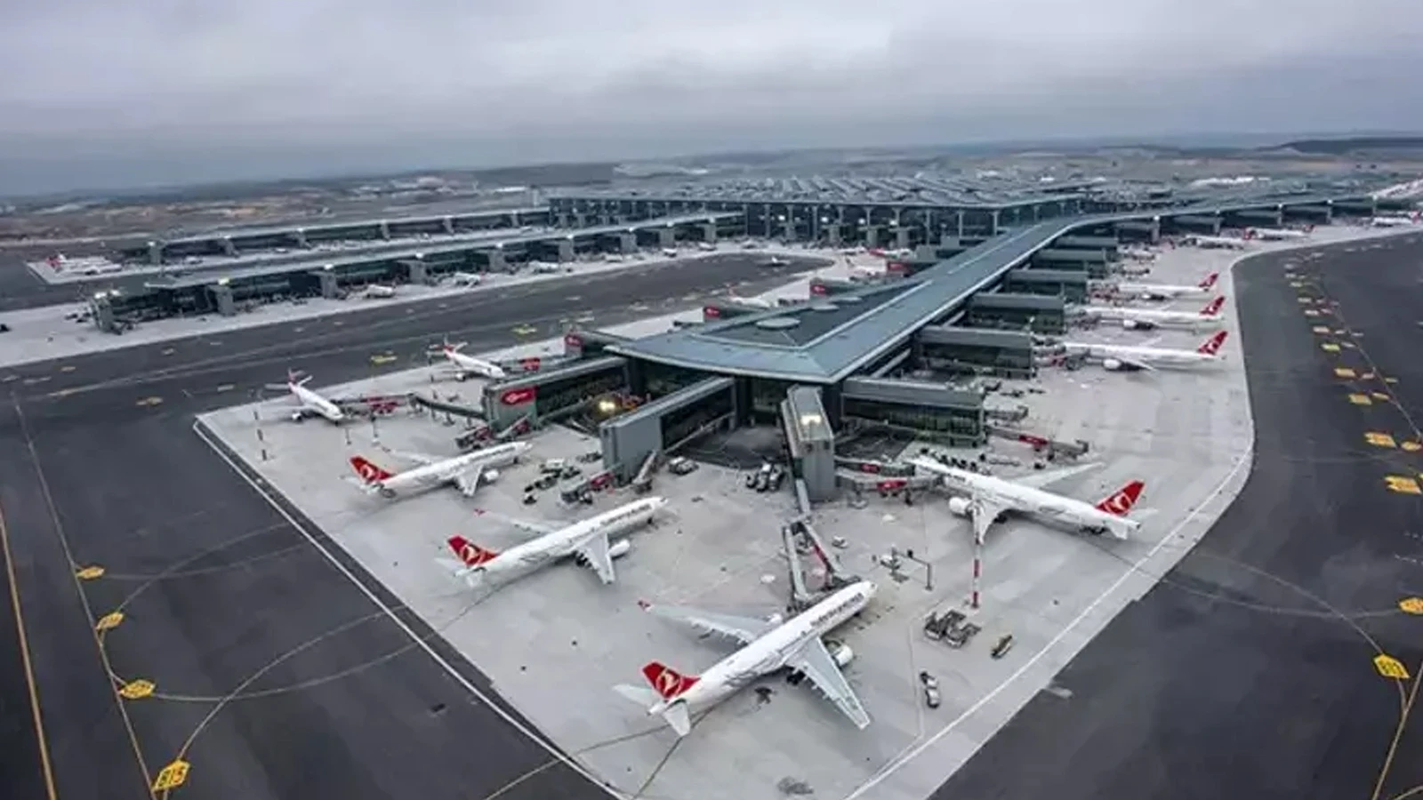 İstanbul Havalimanı günlük 1437 uçuşla Avrupa şampiyonu oldu