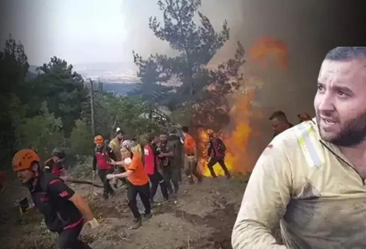 Karabük'te orman yangını! Son anda kurtarıldı, sorduğu ilk şey yürek burktu