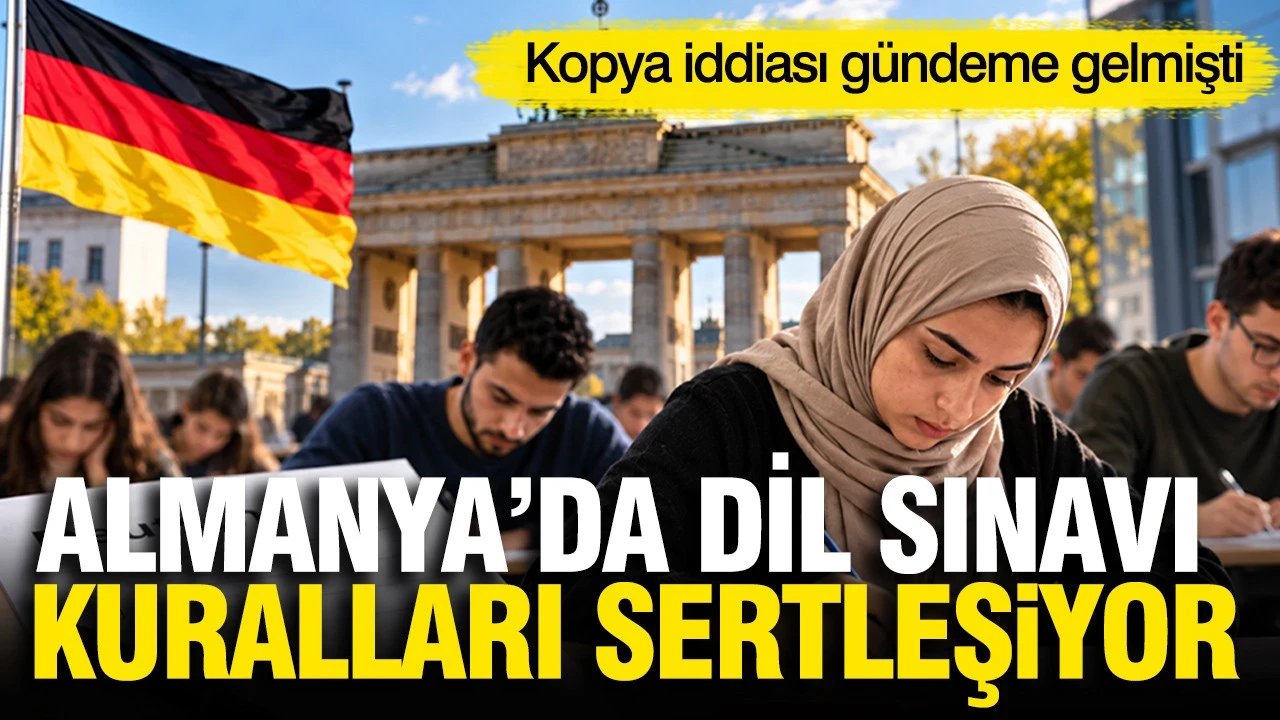 Kopya İddiaları Gündeme Gelmişti: Almanya'da Göçmenler İçin Dil Sınavı Kuralları Sertleşiyor