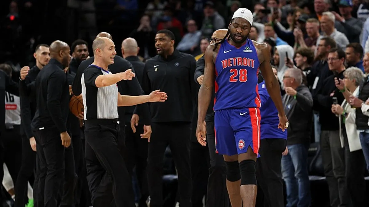 Timberwolves-Pistons maçında ortalık karıştı! 5 oyuncu ve 2 antrenör ihraç edildi