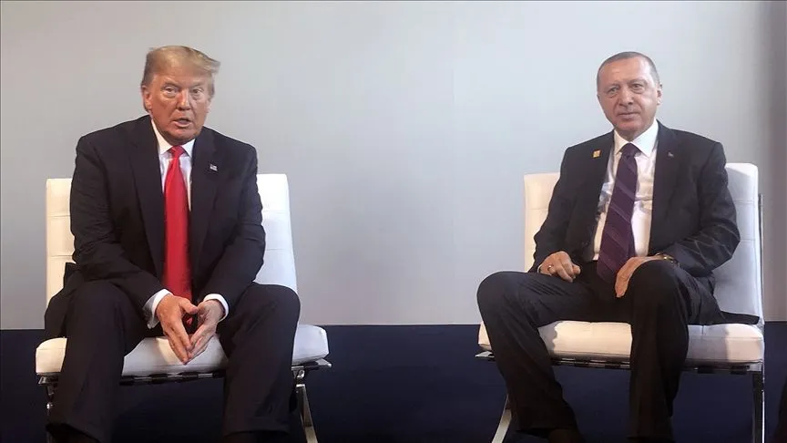 Cumhurbaşkanı Erdoğan, Lahey kentinde ABD Başkanı Trump ile bir araya geldi