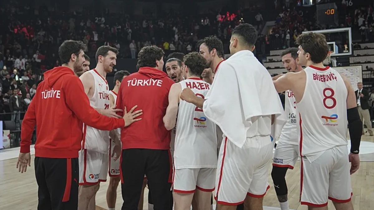 A Milli Erkek Basketbol Takımı'nın İsviçre maçı kadrosu belli oldu