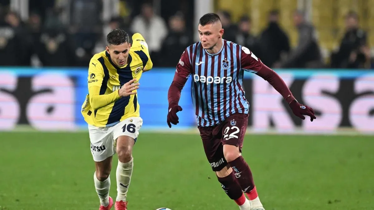 Fenerbahçe - Trabzonspor rekabetinde dikkat çeken detay! 2015'ten bu yana...