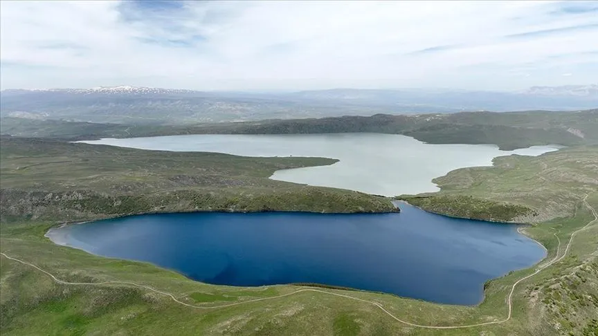 Muş'taki Hamurpet Gölleri doğaseverlerin gözdesi oldu