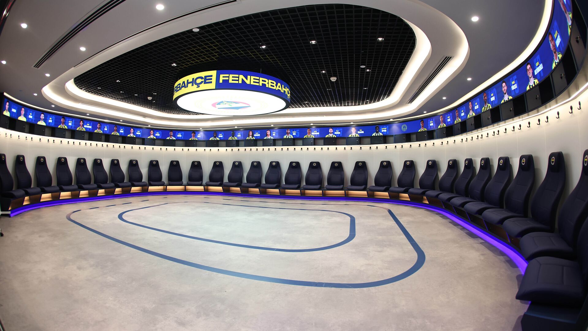 Fenerbahçe'de Soyunma Odaları Yenilendi!
