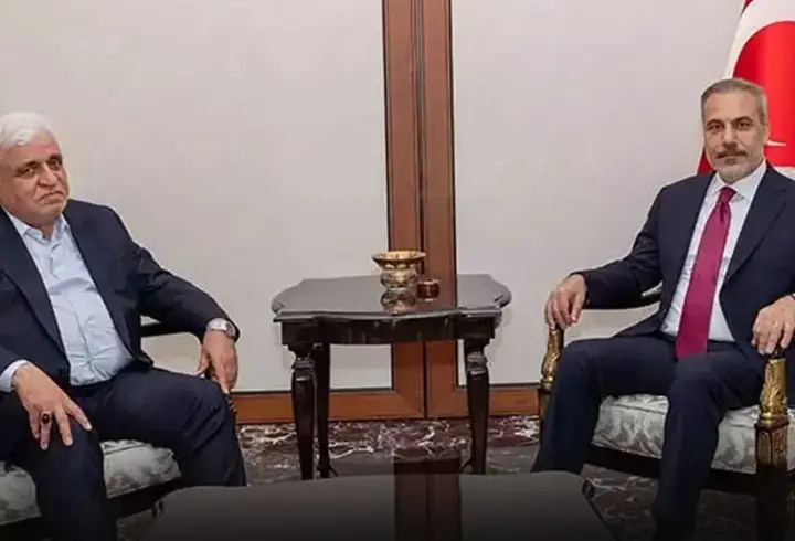 Hakan Fidan, Haşdi Şabi Komisyonu Başkanı el-Feyyad ile görüştü