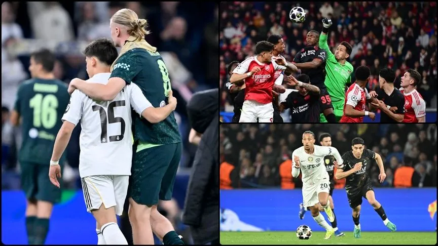 UEFA Şampiyonlar Ligi'nde son 16 turu ilk maçları 4 maçla tamamlandı