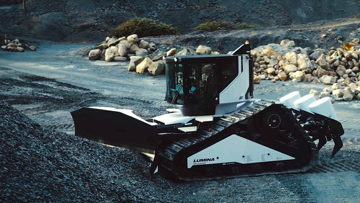 32 tonluk elektrikli iş makinesi: Karşınızda Moonlander