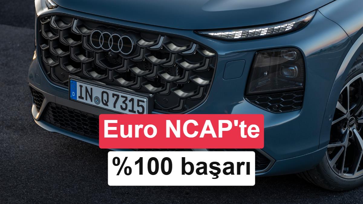 Audi Q7'den Euro Ncap'in "Kaza Sonrası Güvenlik" Kategorisinde %100 Başarı
