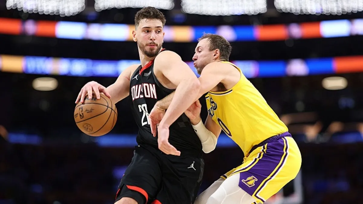 Alperen Şengünlü Rockets, play-off ilk tur birinci maçında Lakers'a kaybetti