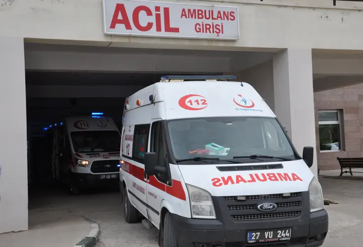 Gaziantep’te motosikletin çarptığı yaya yaralandı