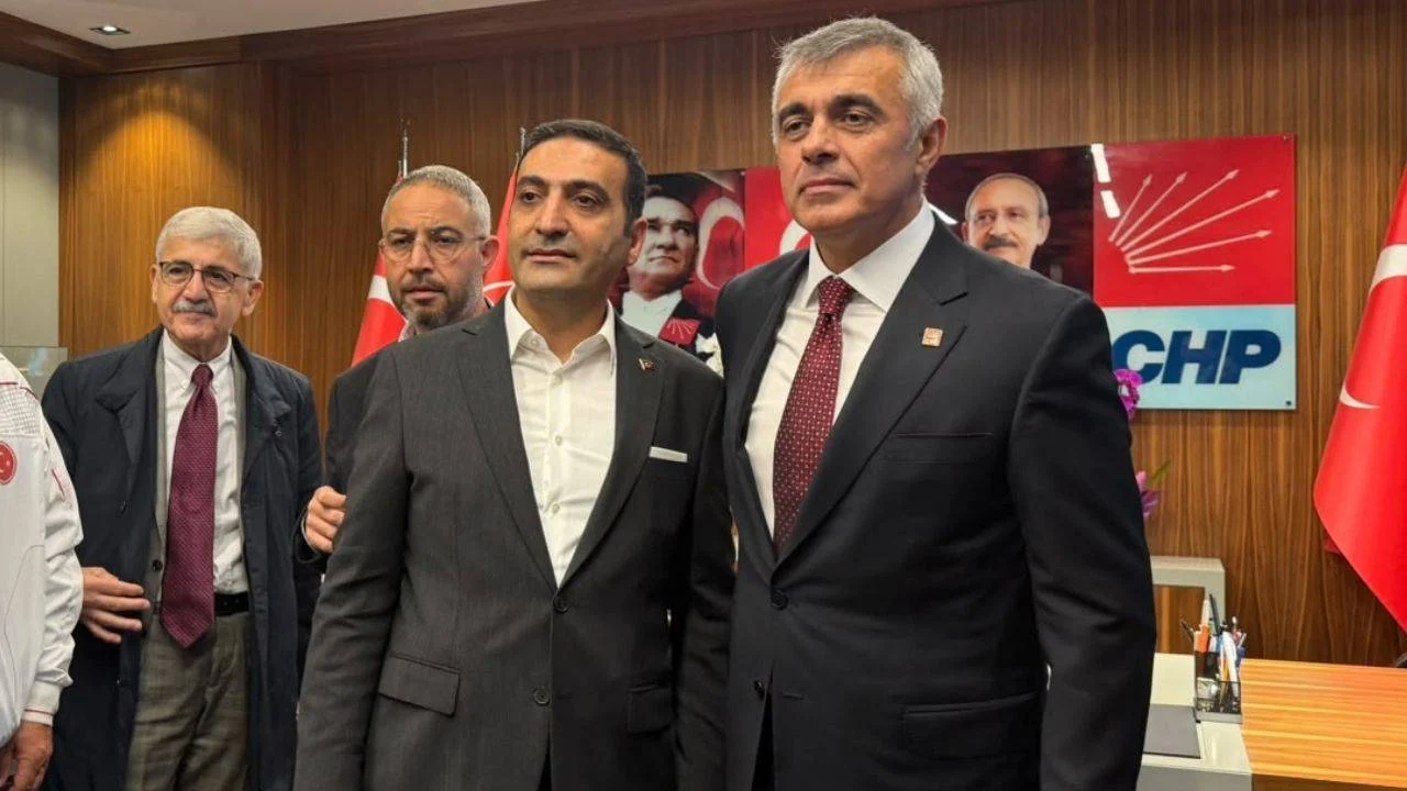 İnan Güney'den Mehmet Ali Yüksel'e Tebrik Ziyareti
