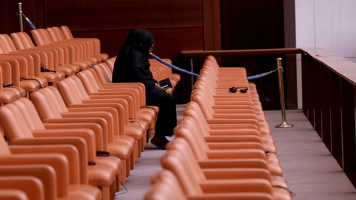 Meclis'te büyük ayıp: Töreni sonuna kadar bir tek o izledi