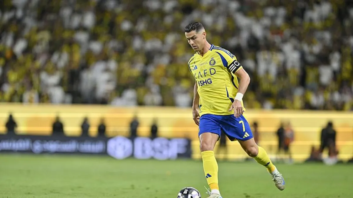 Cristiano Ronaldo'ya Suudi Arabistan'da büyük tepki!