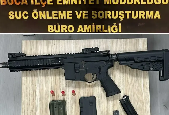 İzmir’de ruhsatsız silah ve uyuşturucu operasyonu; 6 gözaltı