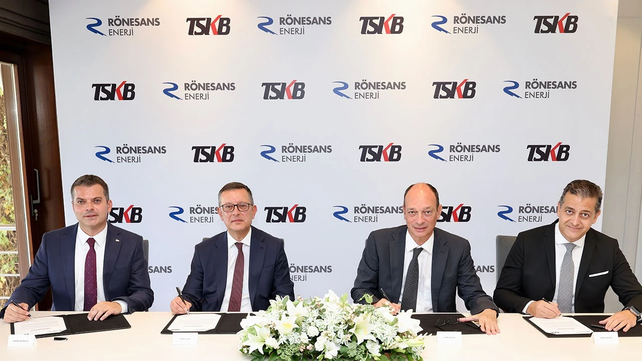 TSKB’den Rönesans Enerji’ye 54,4 milyon Euro’luk yenilenebilir enerji finansmanı