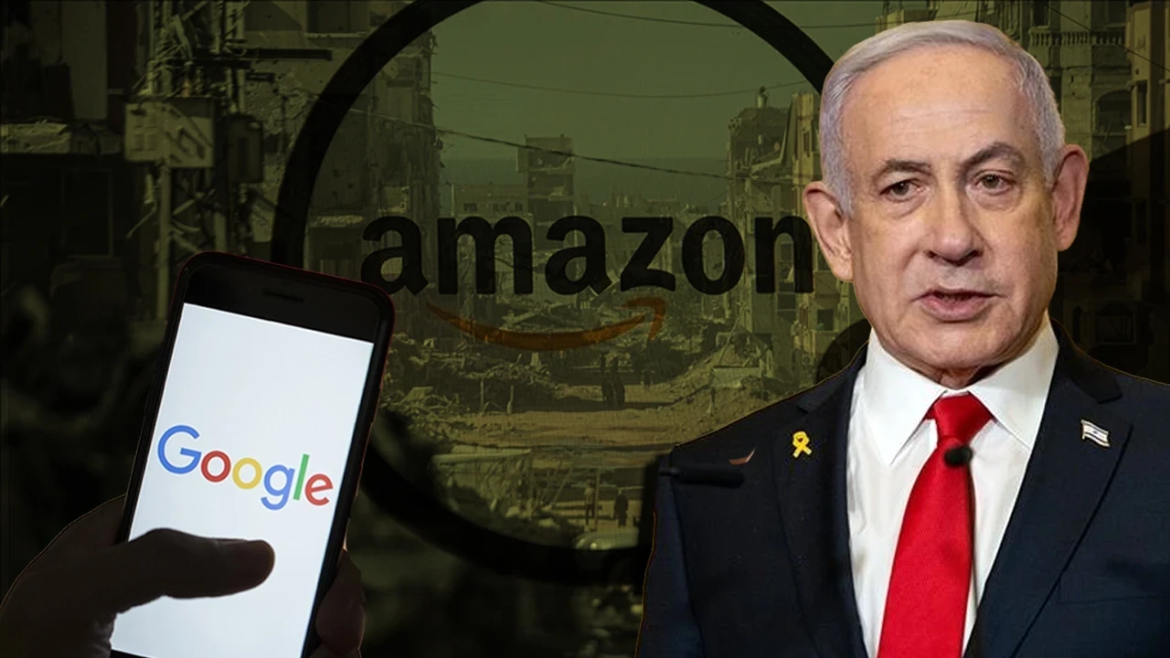 Google ve Amazon'un İsrail'e nasıl boyun eğdiği ortaya çıktı! 1.2 milyar dolarlık anlaşma için...