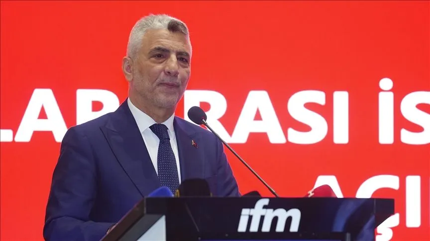 Ticaret Bakanı Bolat, Uluslararası İstanbul Mobilya Fuarı'nın açılışında konuştu