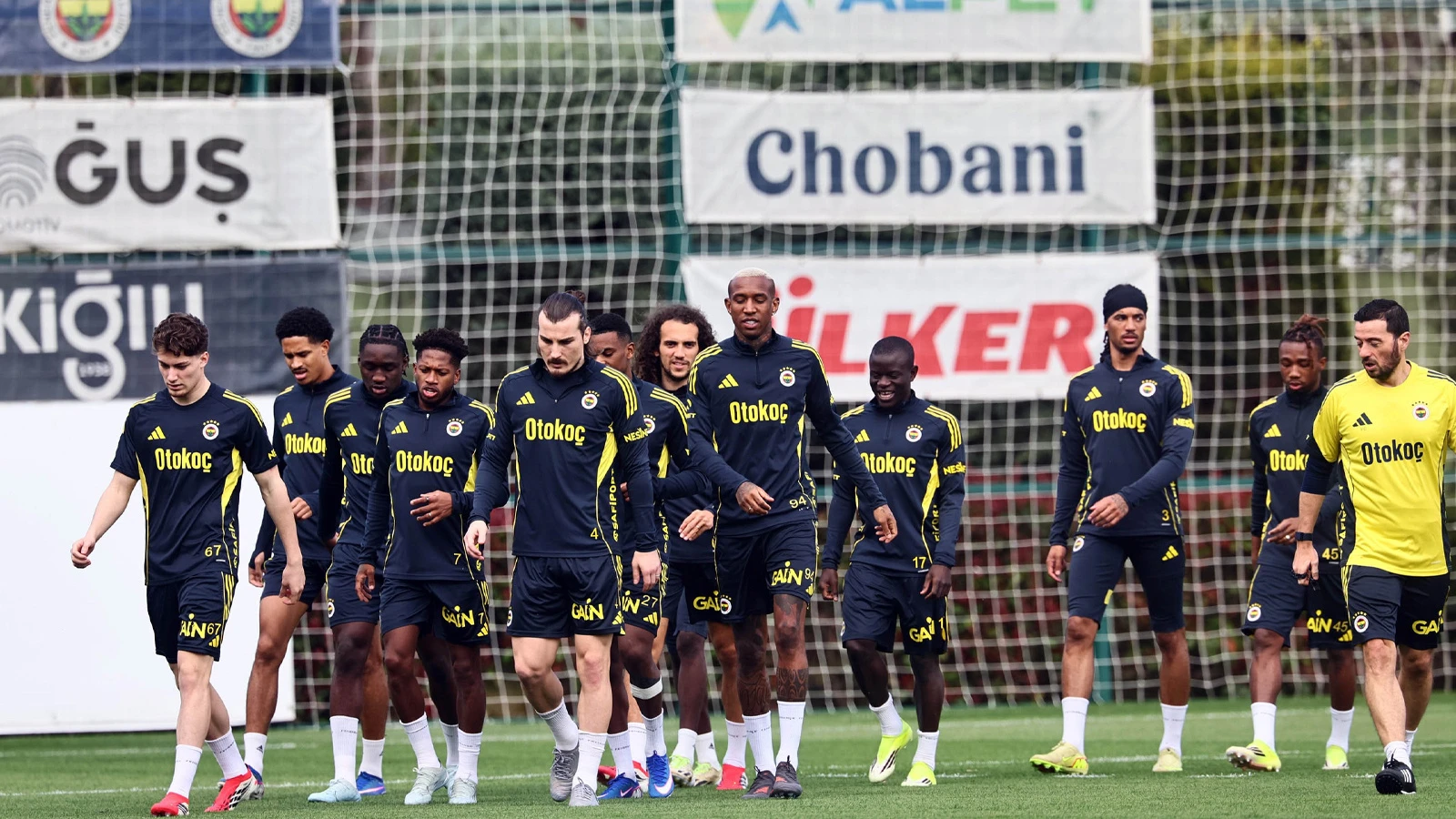 Fenerbahçe, Beşiktaş derbisinin hazırlıklarına devam etti