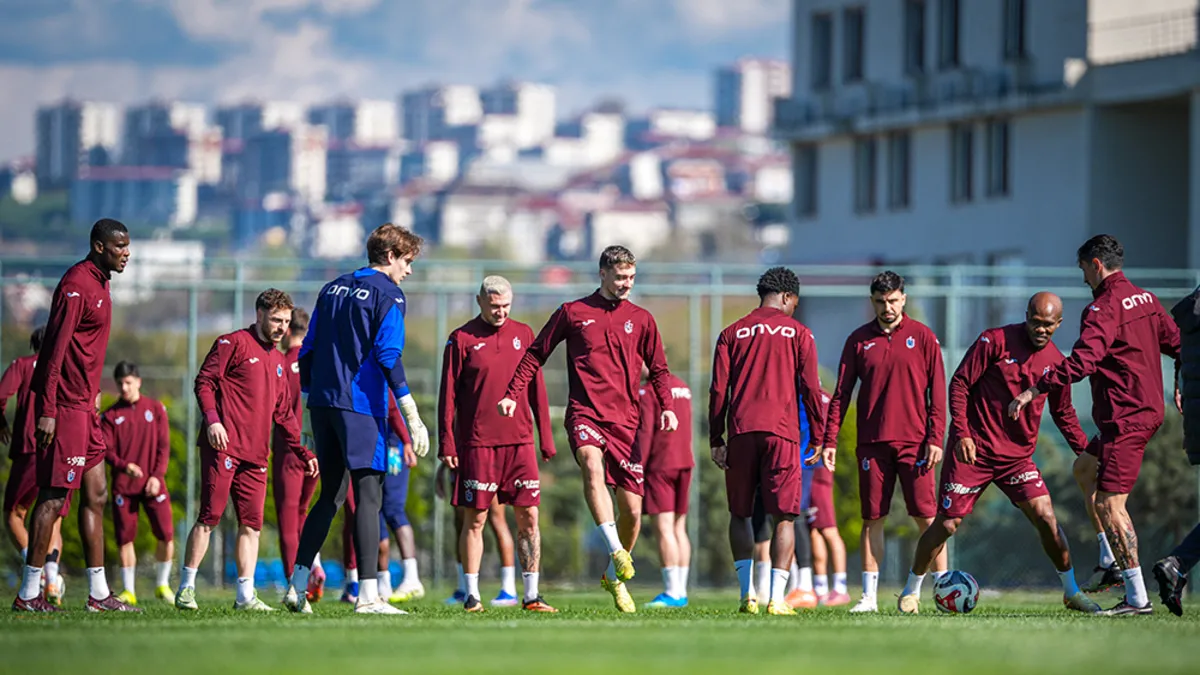 Trabzonspor'da Samsunspor maçının hazırlıkları devam etti
