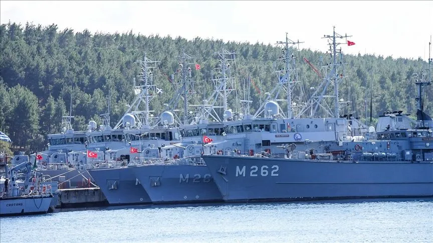 Nusret-2025 Davet Tatbikatı'nın seyir faaliyetleri sürüyor