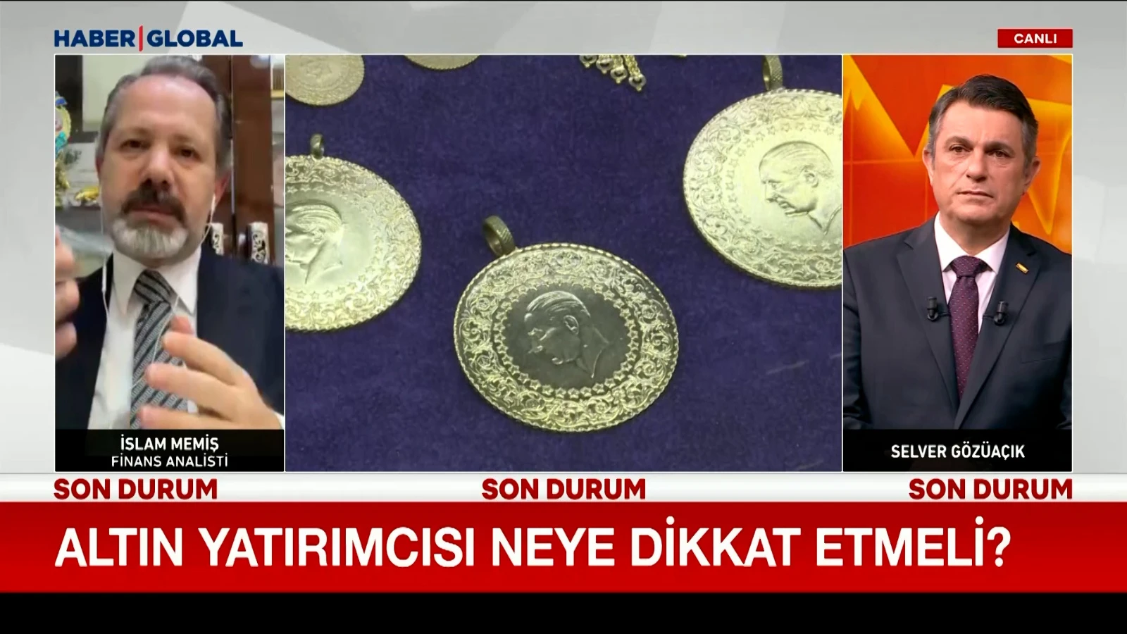 Altın yatırımcısı neye dikkat etmeli? İslam Memiş yanıtladı