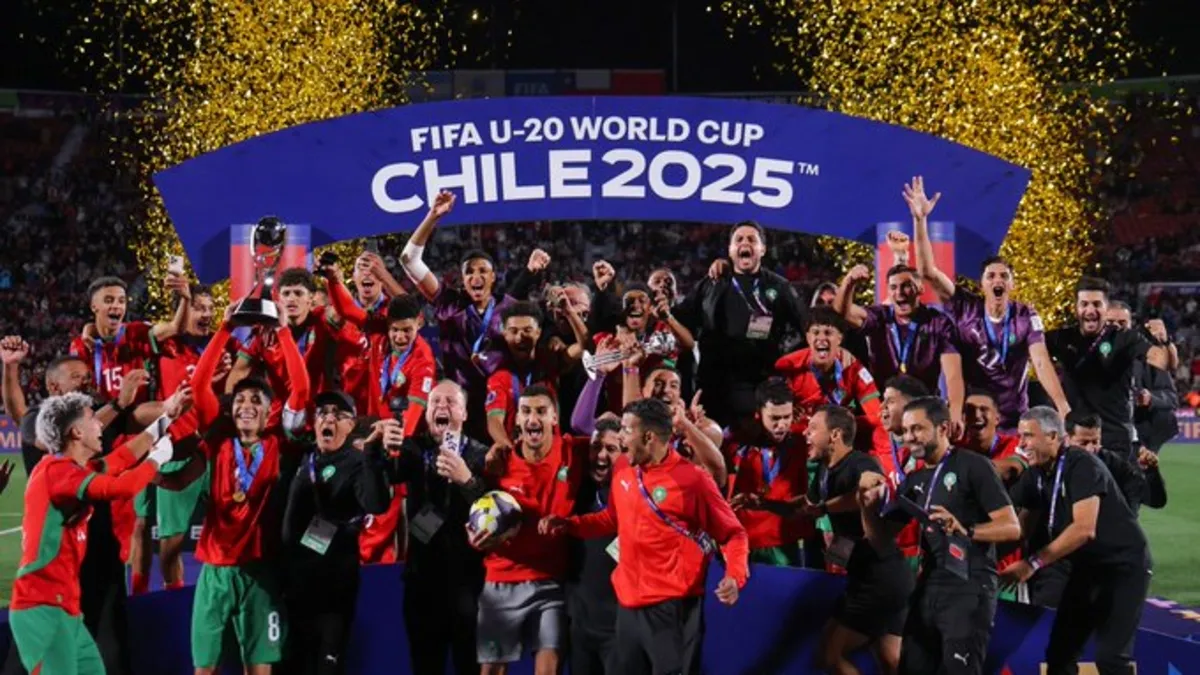 Fas Arjantin'i eleyerek U20 Dünya Kupası şampiyonu oldu!