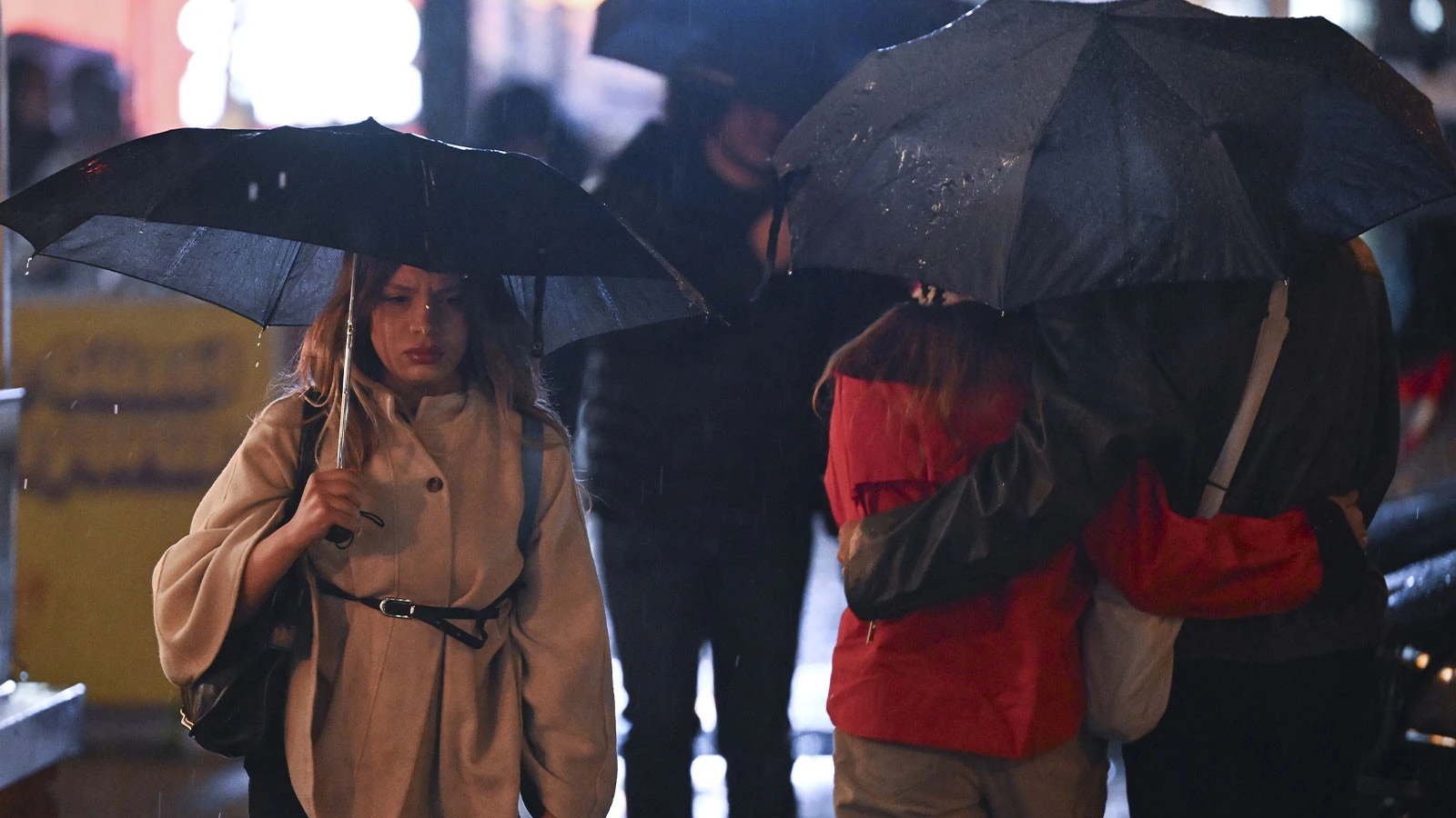 İstanbul'un Anadolu Yakası'nda Sağanak Etkili Oldu