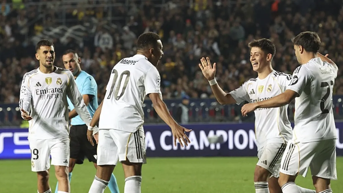 Real Madrid’de Mbappe’den Arda Güler övgüsü: İyi ki bizimle!