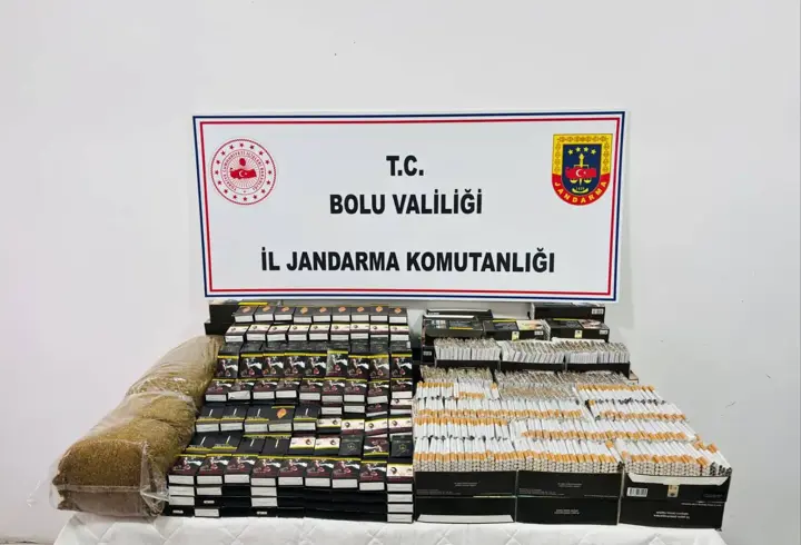 Jandarmadan kaçak tütün operasyonu: 2 gözaltı
