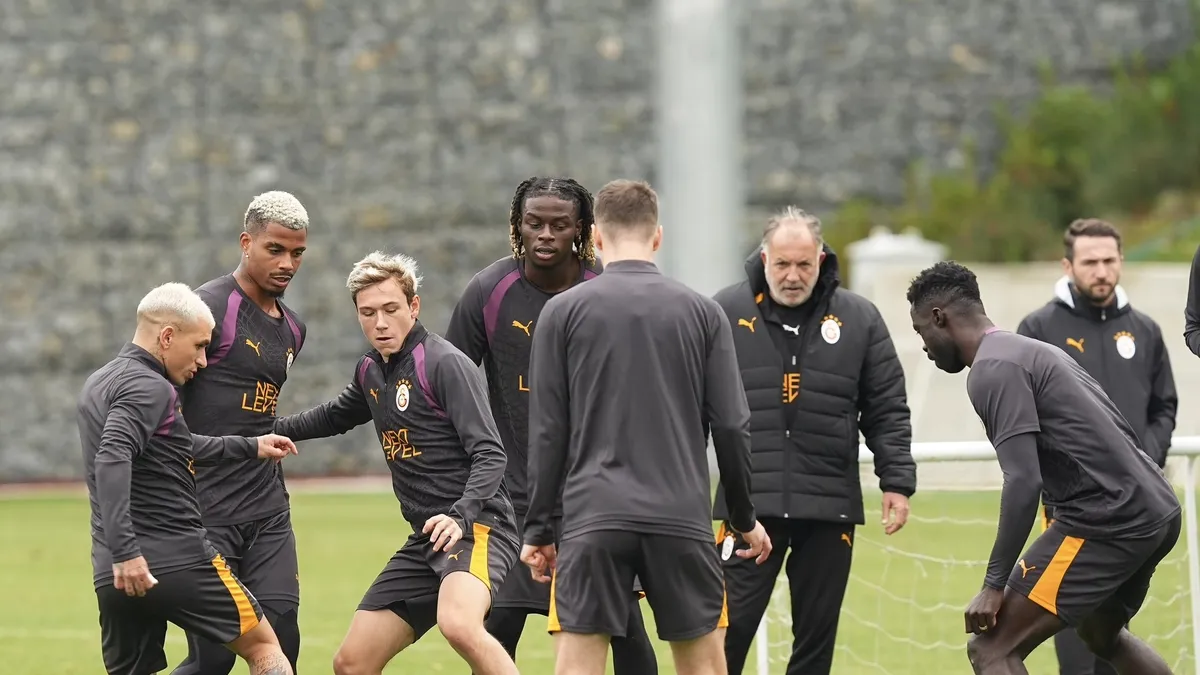 Galatasaray'da Lille Maçının Hazırlıkları Tamamlandı