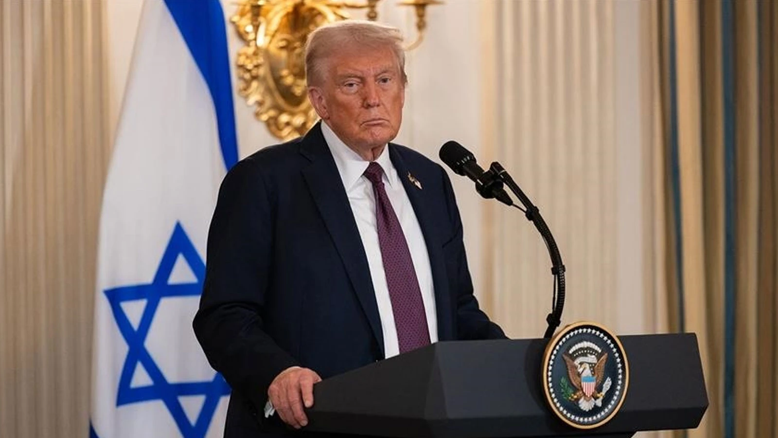 Trump: İsrail 1 hatta çekilmeyi onayladı