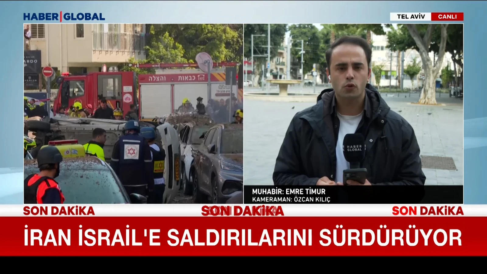 İran İsrail'e saldırılarını sürdürüyor