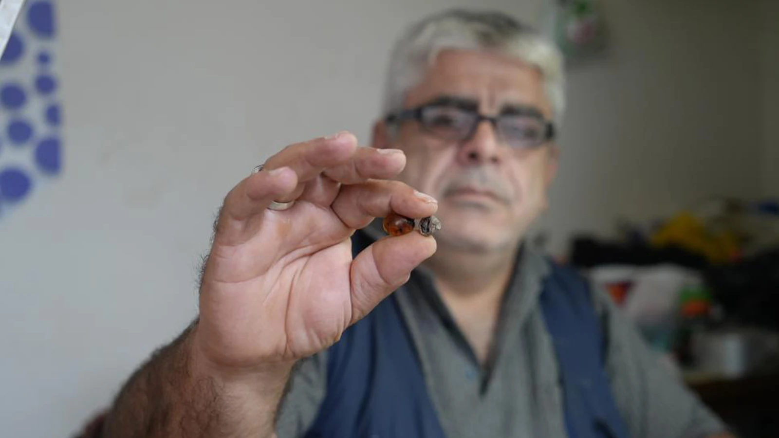 Bayburtlu usta taş işlerken buldu; milyonlarca yıllık!