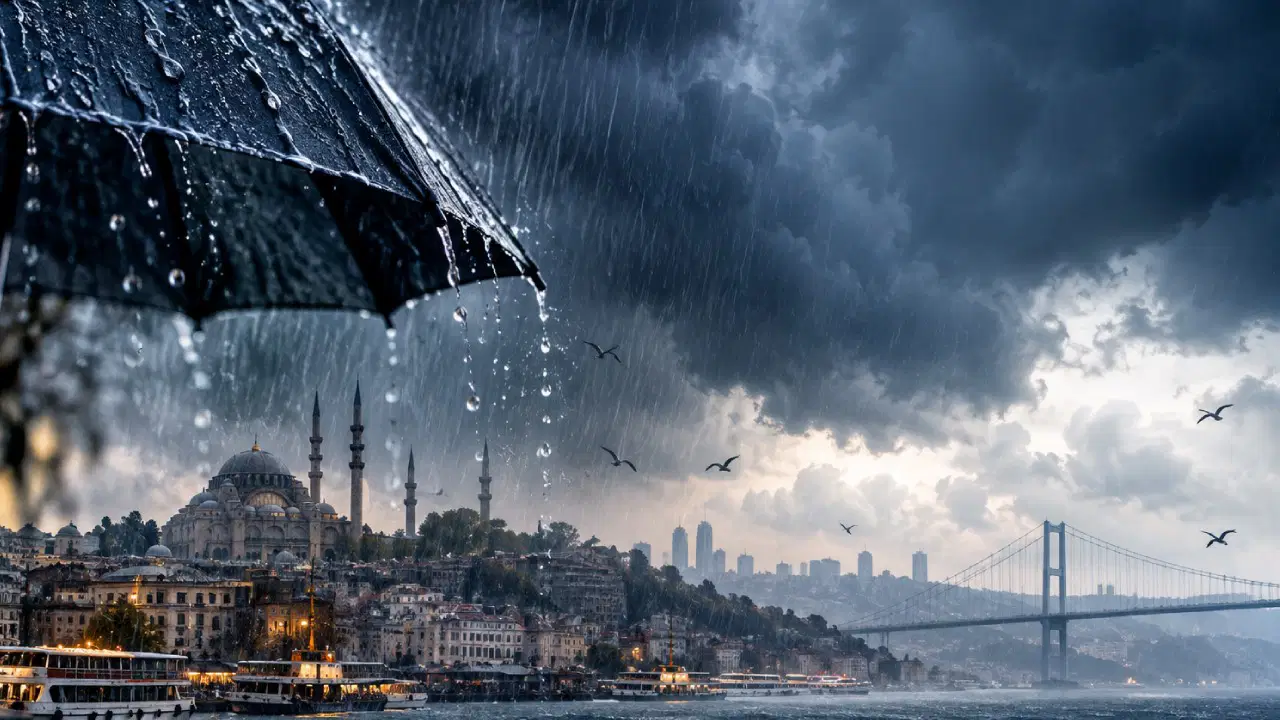 İstanbul'da En Fazla Yağış Alan İlçeler Belli Oldu: Akom İlçe İlçe Açıkladı!