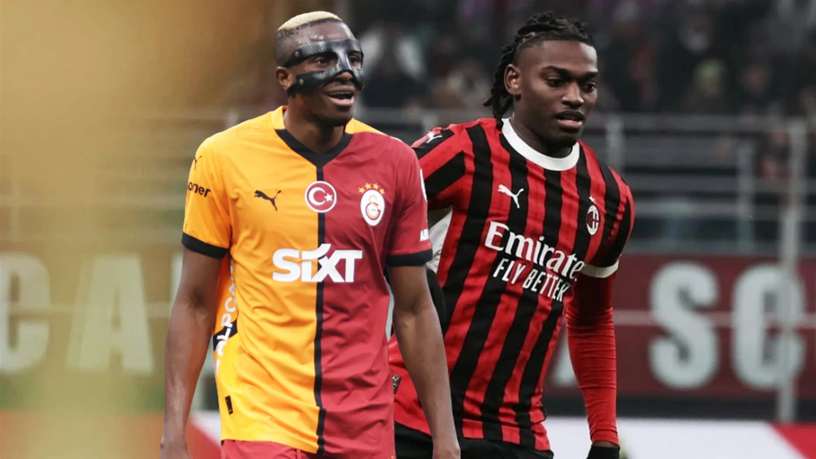 Galatasaray, Osimhen olmazsa Rafael Leao'yu transfer edecek!