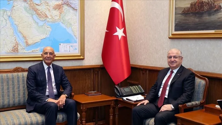 Milli Savunma Bakanı Güler, ABD'nin Ankara Büyükelçisi Barrack'ı kabul etti