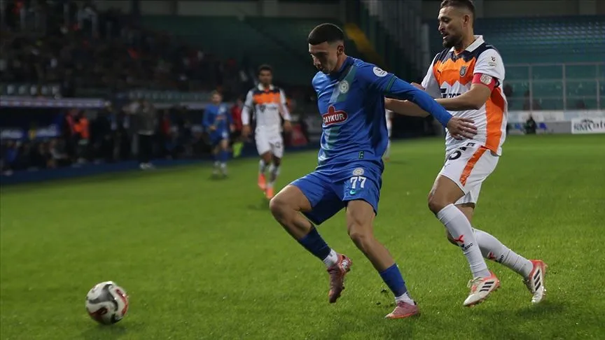 RAMS Başakşehir, Süper Lig'de Çaykur Rizespor'u ağırlayacak