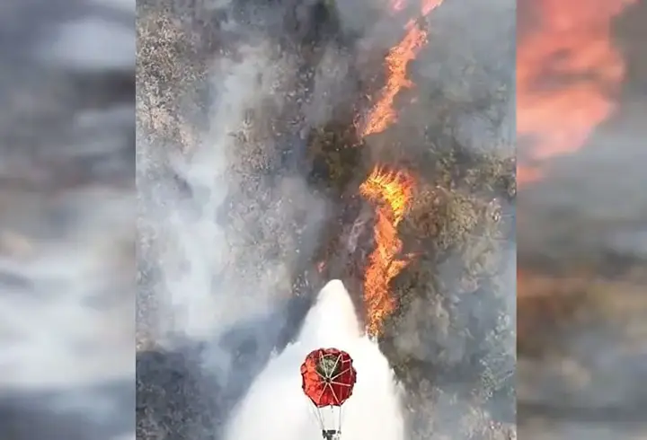 Bursa’da orman yangını: Alevlere havadan ve karadan müdahale ediliyor!