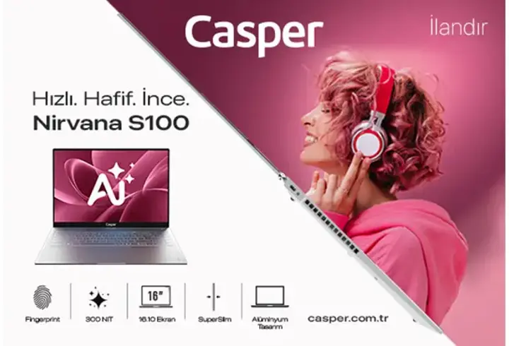 Sömestir tatilinde akıllı gücün yeni adı: Casper Nirvana S100 AI