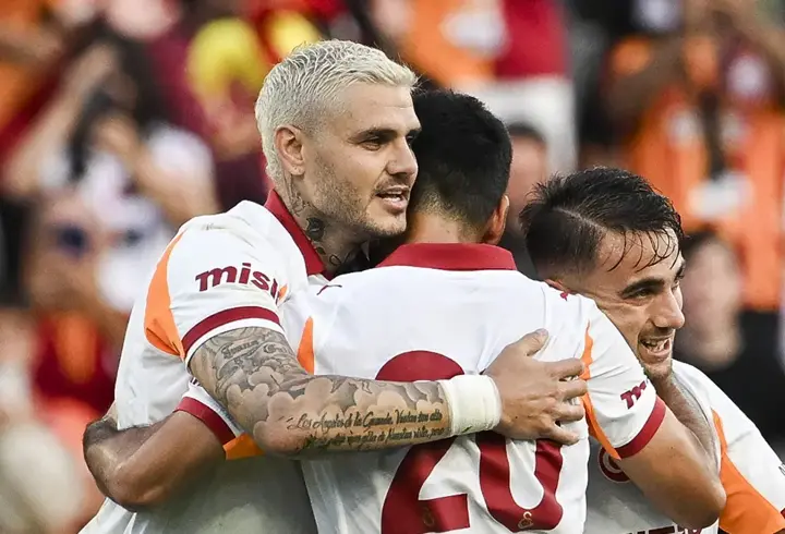 Galatasaray'ın yıldızı Mauro Icardi, 45 dakikada bir gol atmaya devam ediyor!