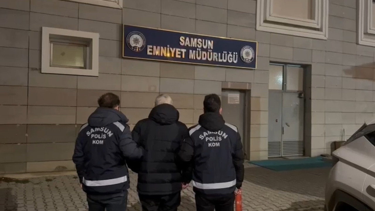 Interpol tarafından aranan 'suç makinesi' yıllar sonra Samsun'da yakalandı