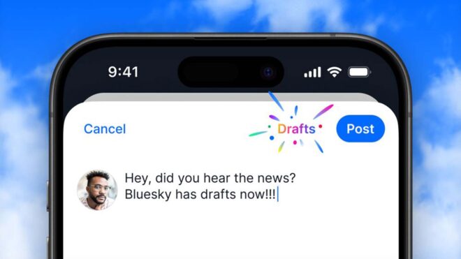 Bluesky, “taslak” altyapısıyla güncellendi