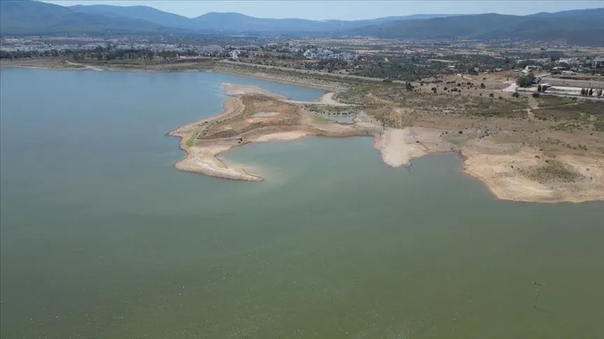 Bodrum'un su ihtiyacını karşılayan barajlarda doluluk kritik seviyelerde