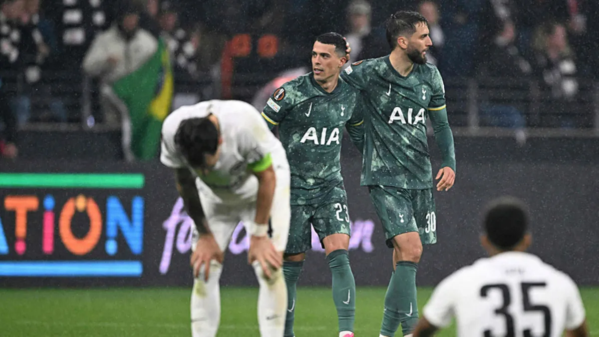 Eintracht Frankfurt 0 - 1 Tottenham (Maç sonucu ÖZET)
