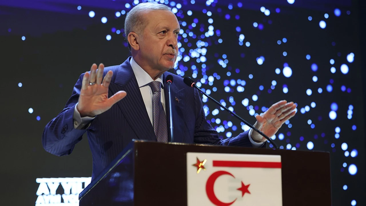 Erdoğan'dan uluslararası topluma Kıbrıs çağrısı: Sahadaki gerçekleri kabul edin!