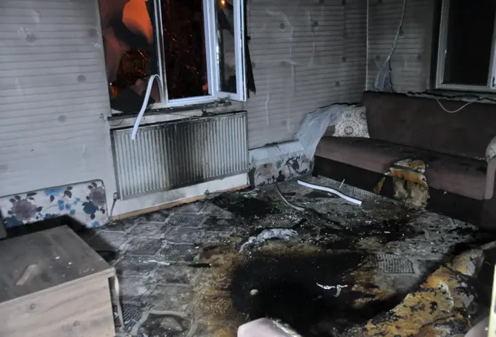 Karaman'da eve molotofkokteyli atıldı; 4 ay önce de annesinin evini yakmışlar