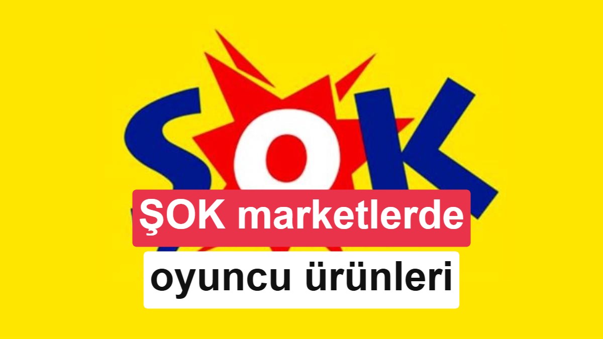 Şok Marketler Oyuncu Ekipmanları Satıyor